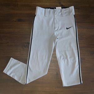 Boys Nike piped baseball pants, EUC